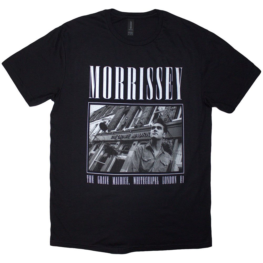 Morrissey - Whitechapel Heren Tshirt - Zwart